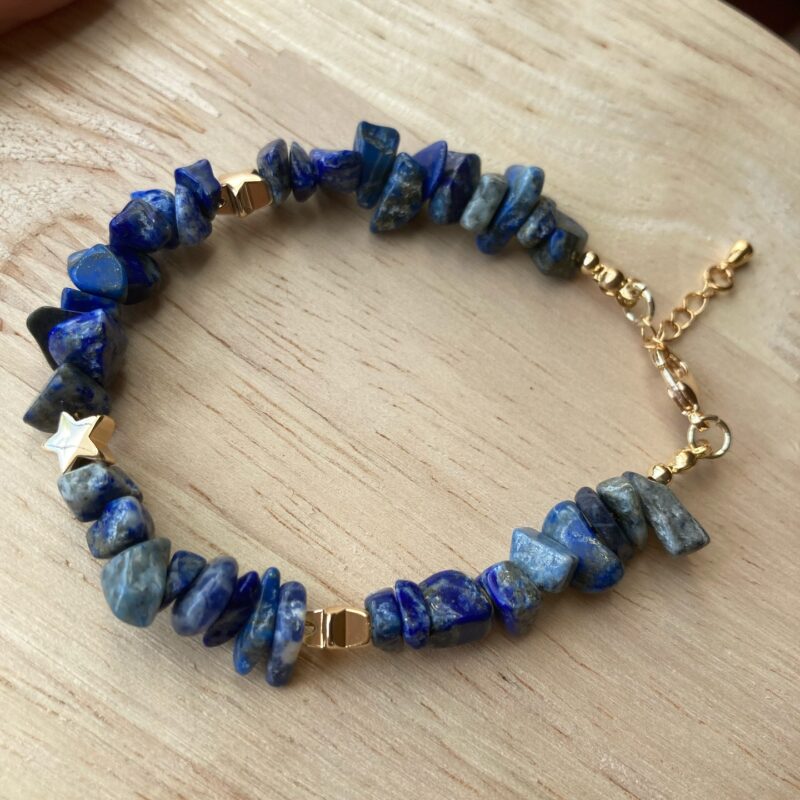 Pulsera chip lapislazuli